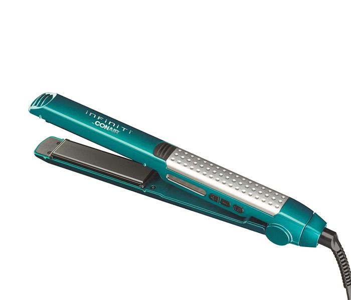 InfinitPro by Conair Tourmaline Ceramic Flat Iron 1-inch Straightener - Teal - Zoom Image 1