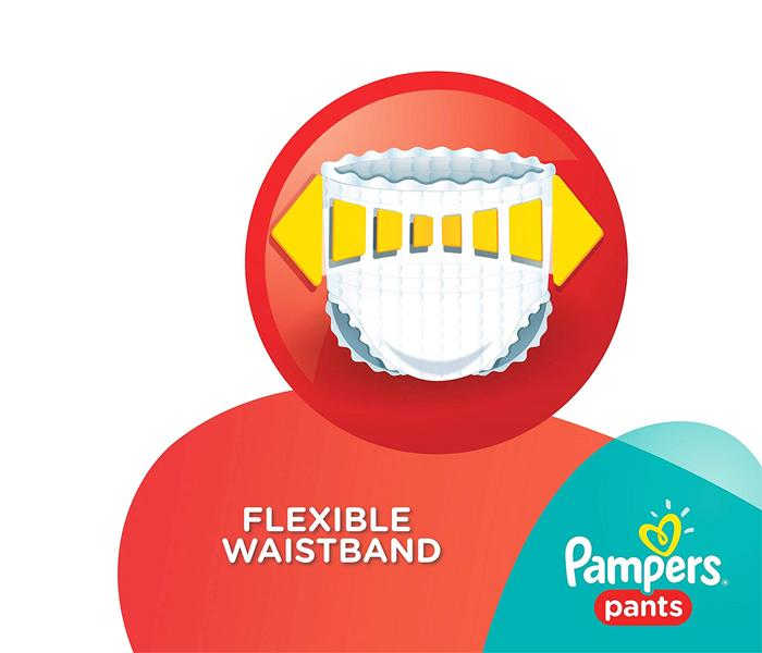 Pampers Pants Size 4 - 66 Count - Zoom Image 2