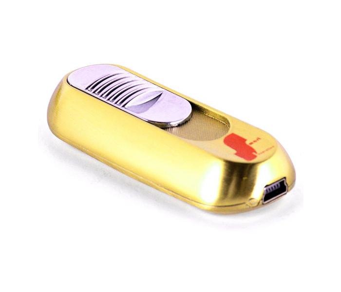 Smart USB Rechargeable Lighter - Gold  - Zoom Image