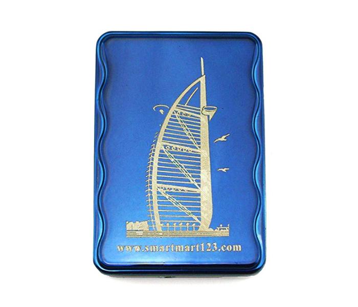 Smart USB  Flameless And Rechargeable Designer Cigarette Lighter - Blue (Burj Khalifa Design) - Zoom Image 1