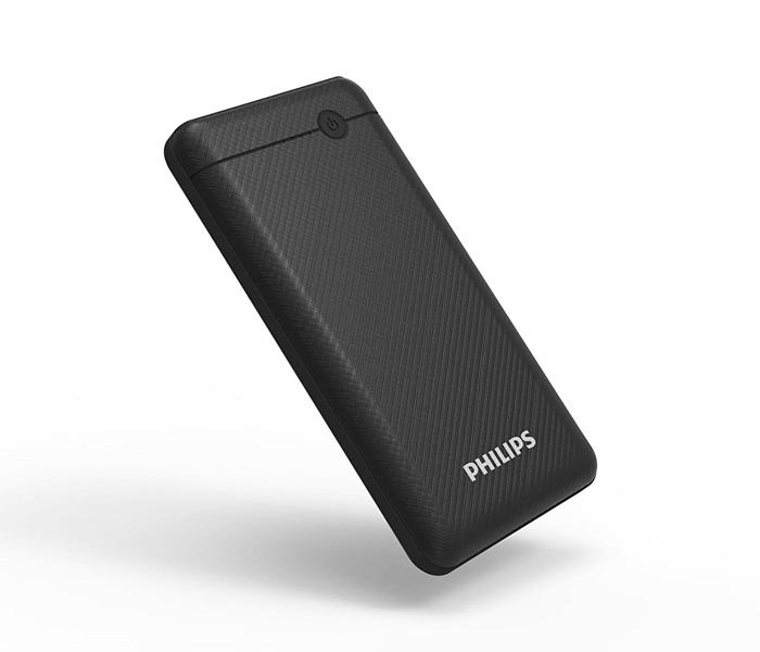 Philips DLP1710CB/97 Fast Charging Power Bank 10000mAh with Lithium Polymer Battery - Black - Zoom Image 3