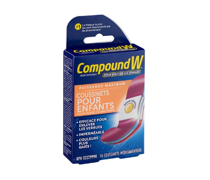 Compound W Maximum Strength One Step Kids Pads for Wart Removal - 16 Count  - Zoom Image 2