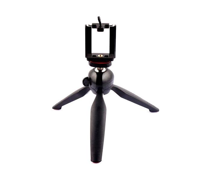 Yunteng YT-228 Mini Tripod Phone Single Portable Camera Tripod with Clip Stand  - Zoom Image 1