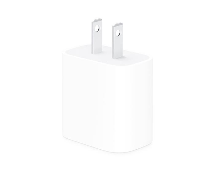 Apple MU7W2 18W USB-C Power Adapter - White - Zoom Image 1