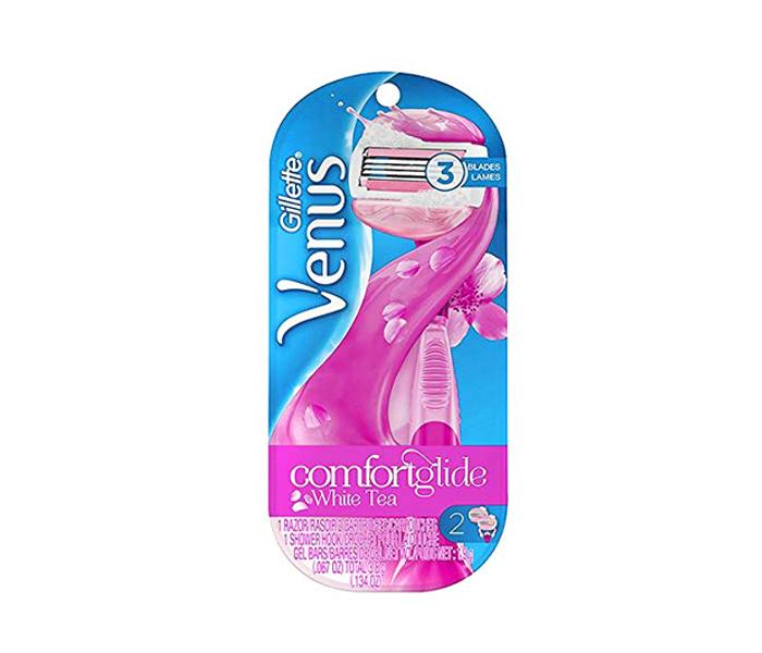 Gillette Simply Venus Comfortglide White Tea 3 with 2 Cartridges - Zoom Image