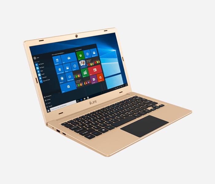 i-Life Zed Air Lite 14 inch intel quad core 2 GB RAM 32 GB SSD Laptop Windows 10 - Gold - Zoom Image