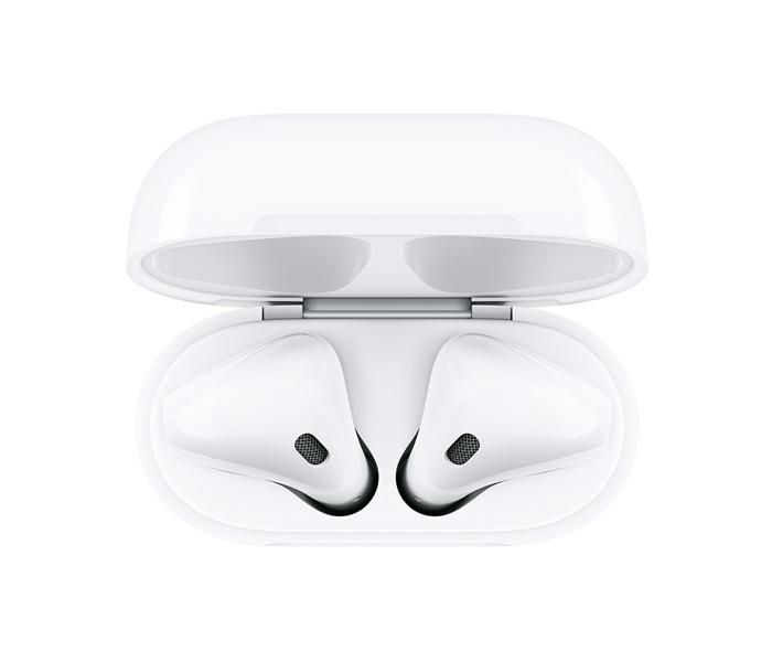 Apple AirPods MRXJ2 with Wireless Charging Case - White - Zoom Image 2