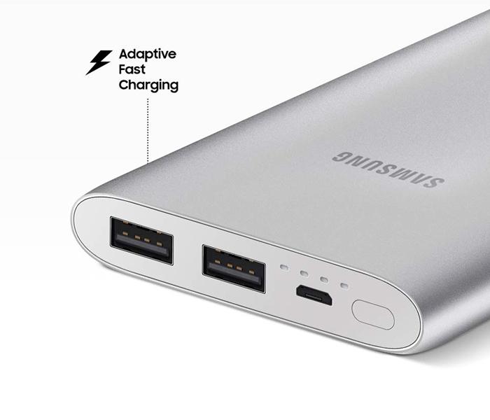 Samsung PBSMG10000 Power Bank 10000 mAh - Silver - Zoom Image 5