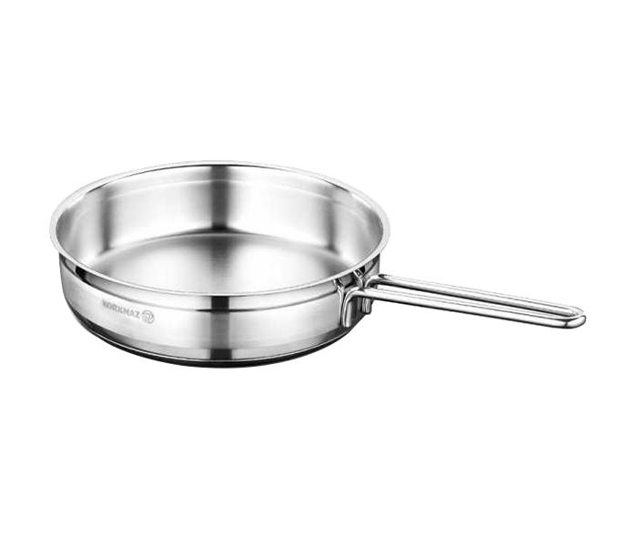 Korkmaz KO-A1023 3 Litre Alfa Stainless Steel Fry Pan - 26 x 6cm , Silver - Zoom Image 2