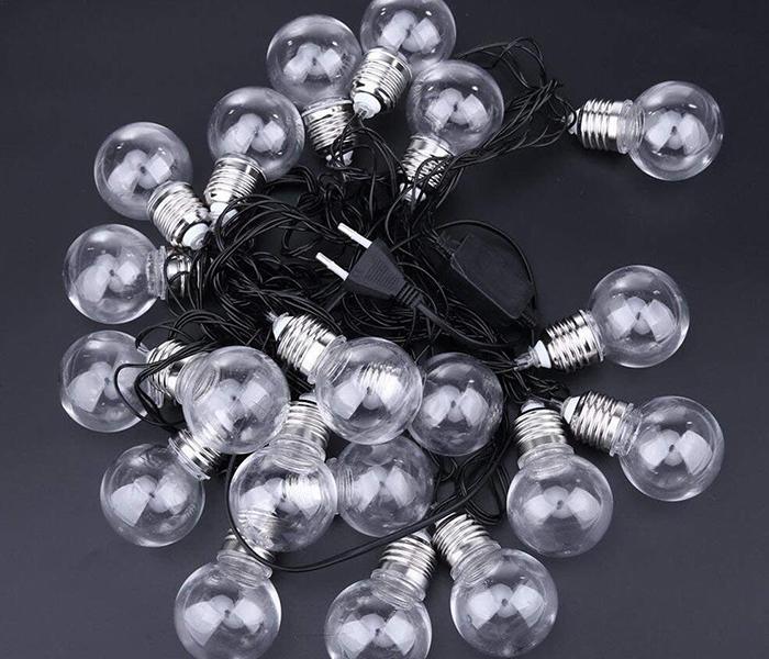 KMTE 20 LED Bulb Ball String Fairy String lights for Bedroom, Xmas - Zoom Image 1