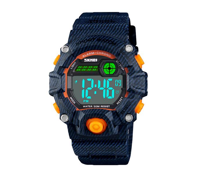 Skmei 1484 Hot Selling Kids Watch - Dark Blue - Zoom Image