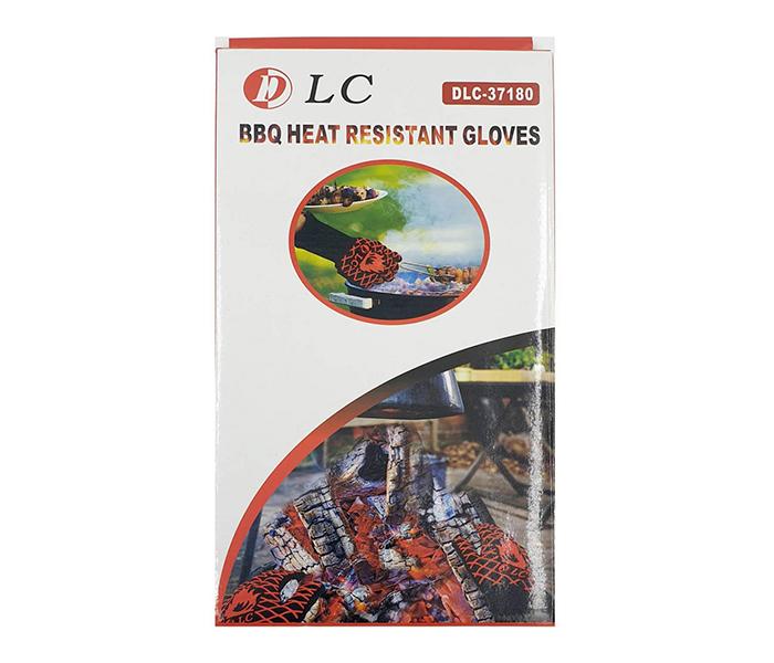 DLC 37180 BBQ Gloves - Black & Red - Zoom Image 3