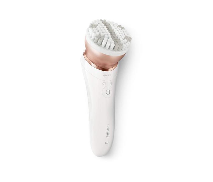 Philips Satinelle Prestige Epilator, Wet &amp; Dry Electric Hair Removal, Body Exfoliation and Massage - Zoom Image 1