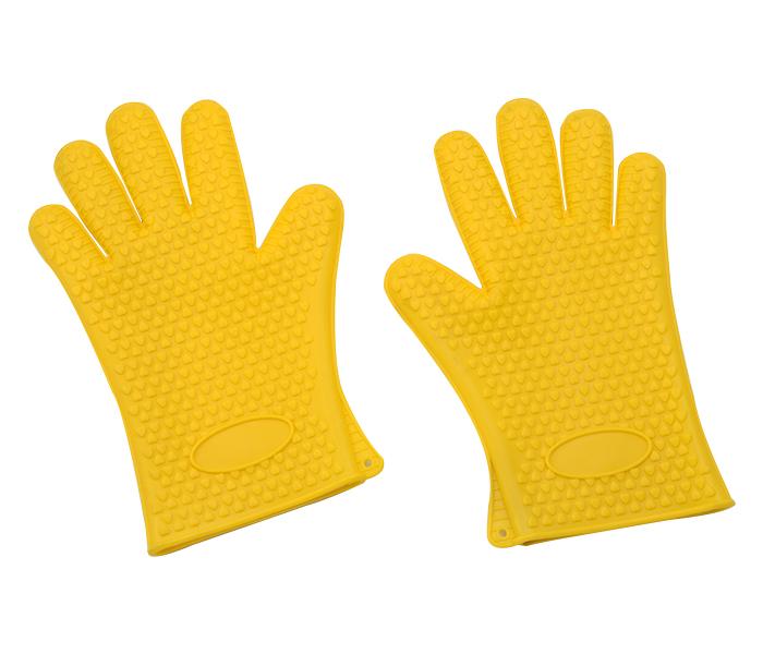 Home Pro 2656 Heat Resistant Silicone Glove - Yellow - Zoom Image