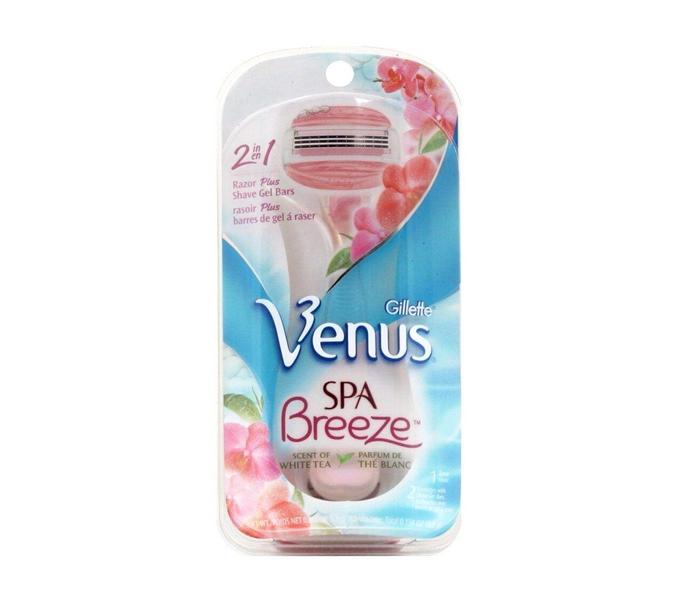 Gillette Venus Spa Breeze Razor with 2 Cartridges - Zoom Image