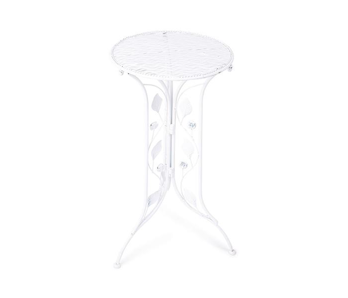 KMTE Metal Flower Pot Stand - White, 40 x 72 x 31cm - Zoom Image 1