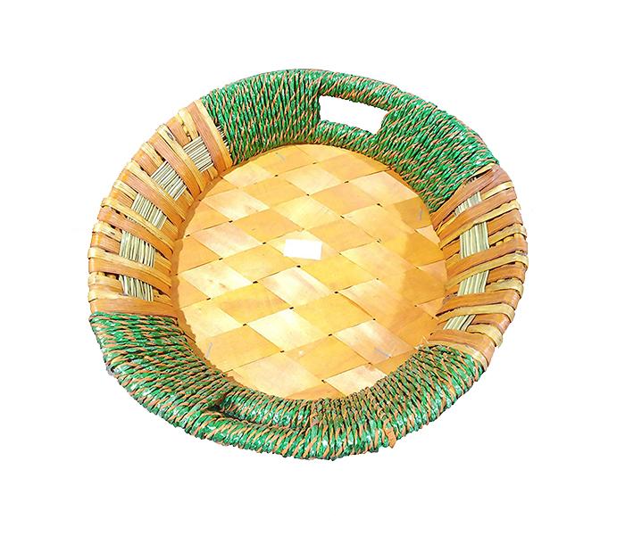 KMTE Round Willow with Bamboo Basket - Zoom Image 5