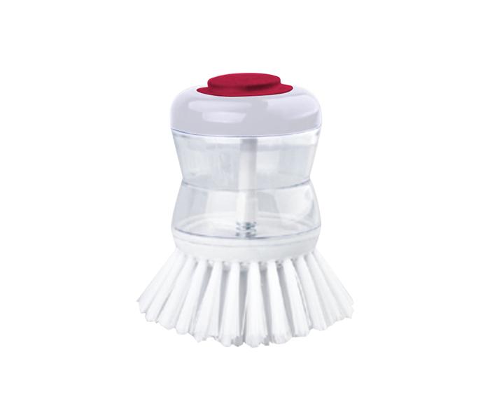 Home Pro 2142 Bubble Scrubber Pot Brush - Red & White - Zoom Image 1