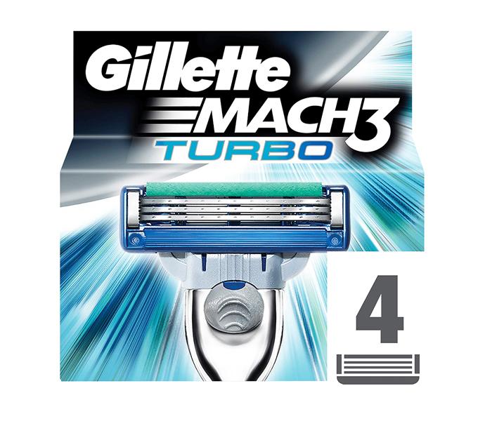 Gillette Mach3 Turbo with 4 Cartridges - Zoom Image 1