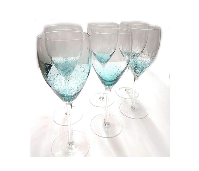 KMTE Elegant Design Champagne Glasses Set - 6 Pieces - Zoom Image