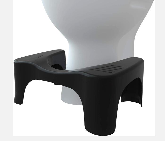 Squatty Potty Curve - Black Toilet Stool SPC-7B - Zoom Image 2