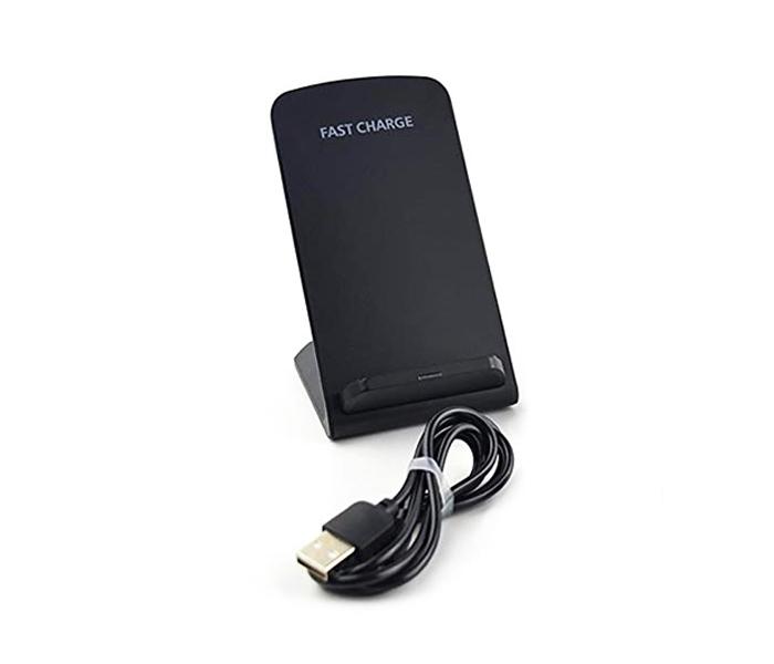 Qi Wireless Universal 2 Coils Quick Fast Charging - Black - Zoom Image 2