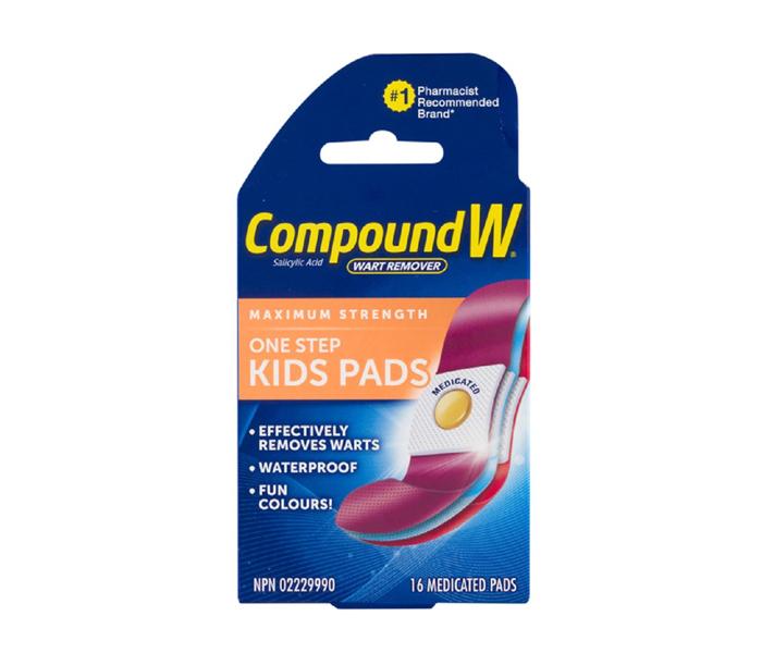 Compound W Maximum Strength One Step Kids Pads for Wart Removal - 16 Count  - Zoom Image 1