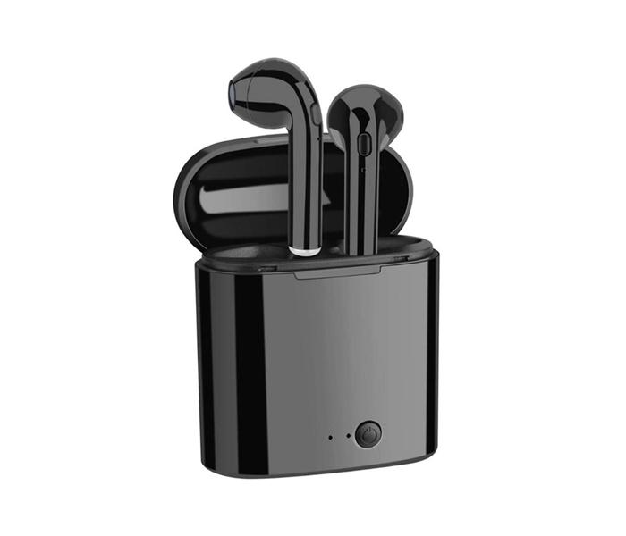 Wireless Earbuds Bluetooth I7S TWS with Noise Isolation - Black - Zoom Image 3