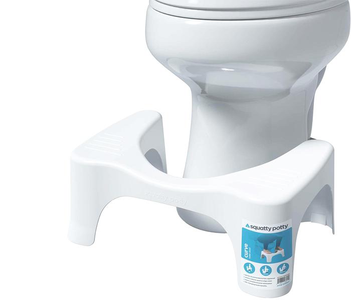 Squatty Potty Curve - White Toilet Stool SPC-7W - Zoom Image 3