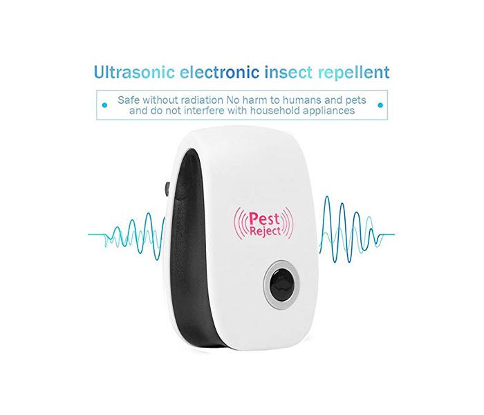 Tanbaby Anti-mosquito Insect Repellent Night Lights Ultrasonic Electronic Pest Mouse Cockroach Repeller Reject EU Plug - Zoom Image 2