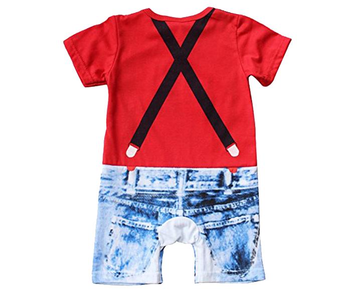 Little Wings Boys Dress Rompers - Red - Zoom Image 1