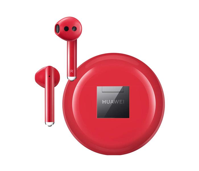 Huawei FreeBuds 3 - Wireless Bluetooth Earphone - Red - Zoom Image 5