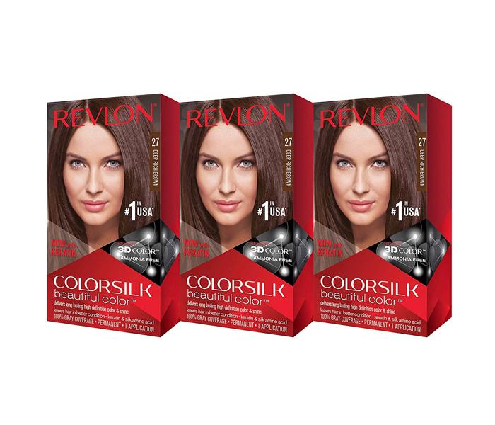 Revlon Colorsilk Beautiful Color - Deep Rich Brown (3 Count) - Zoom Image