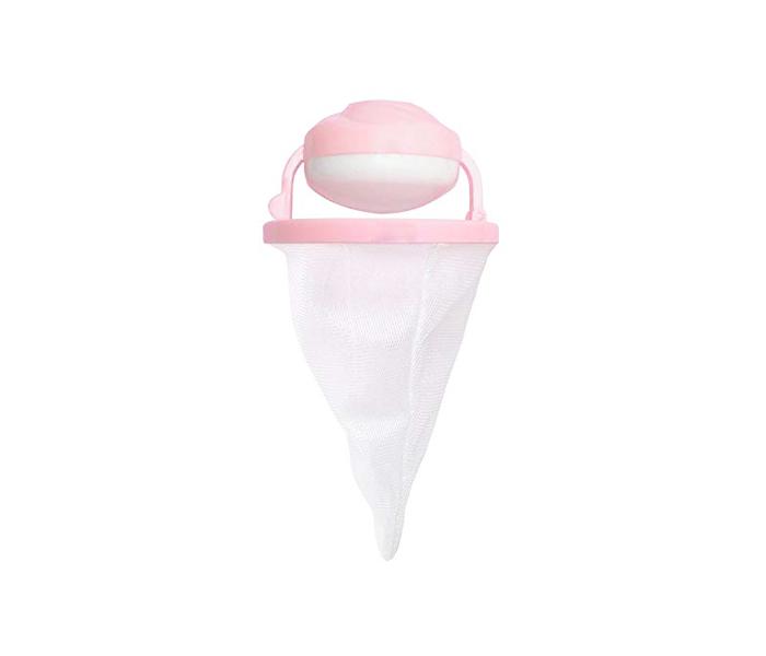 Washing Machine Wool Filtration Hair Removal Ball Removable Mesh Filter Bag - Pink  - Zoom Image