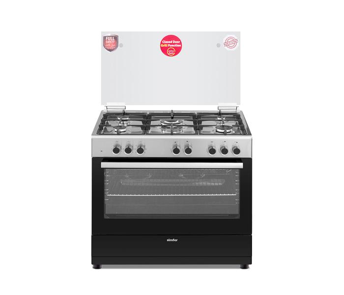 Simfer 9060SG Cooking Range 90x60cm  5 Burners  - Zoom Image