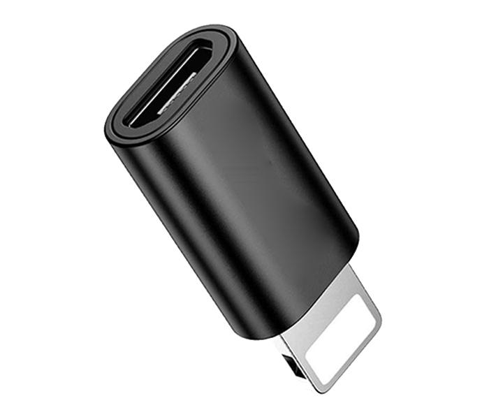 iSmart IC5 Micro USB to Lightning Charger & Adapter - Black - Zoom Image