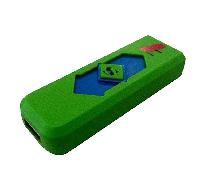 Electronic Rechargeable USB Lighter - Green - Zoom Image 3