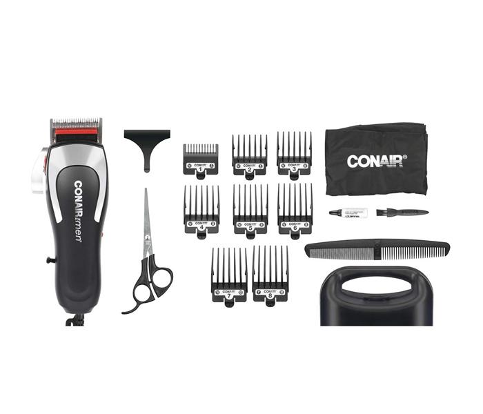 The Barber Shop Pro Series by Conair 120V - Corded Haircut Grooming Kit with Voltage Converter and UK Plug Adapter  - Zoom Image 1