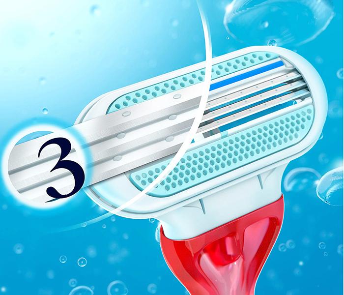 Gillette Venus Tropical Disposable Women Razors - Pack of 3 - Zoom Image 2