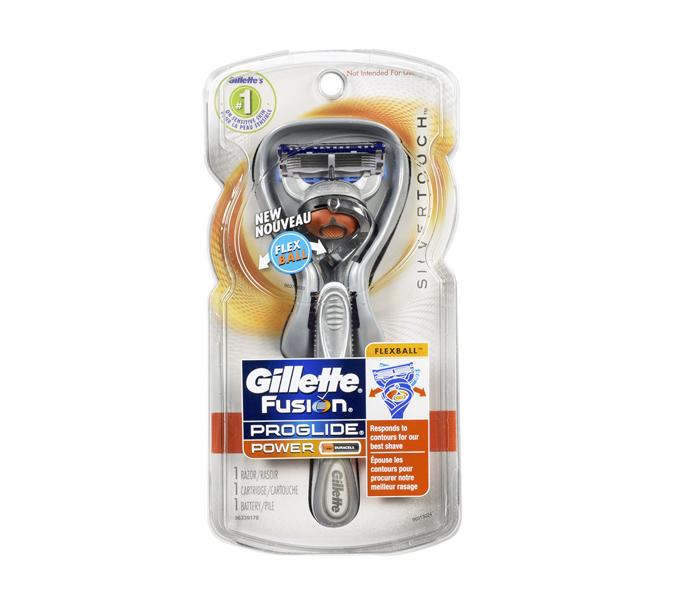 Gillette Fusion ProGlide Power Silvertouch Razor - Zoom Image 1