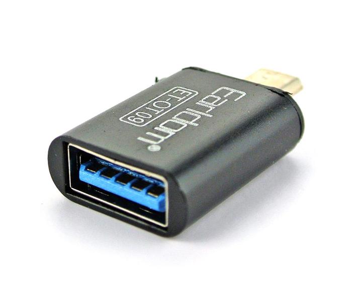 Earldom ET-OT09  OTG Micro USB to USB 2.0 Adaptor - Black - Zoom Image 3