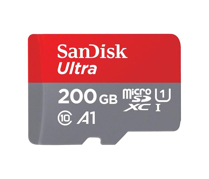 SanDisk SMC-200GB 200GB Class 10 MicroSDXC Memory Card with Adapter  - Zoom Image 2