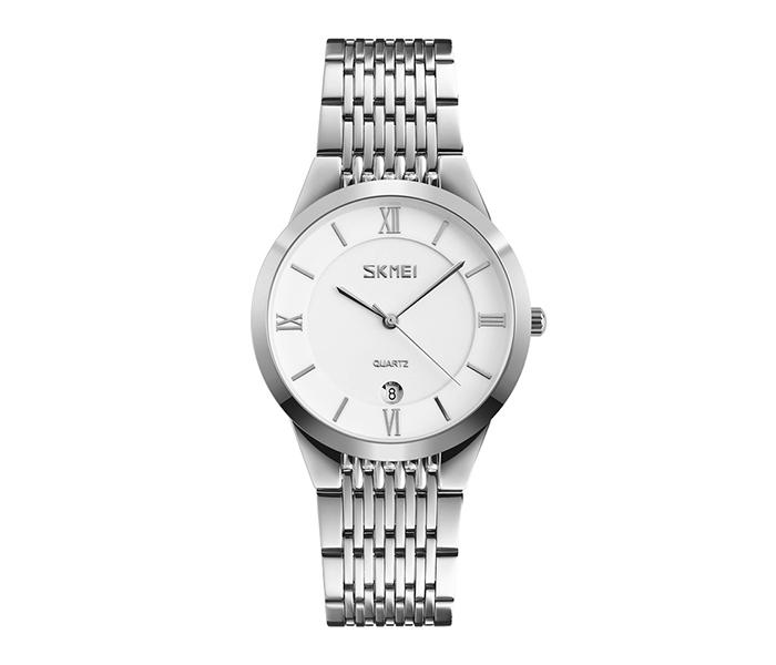 Skmei 9139 Fashion Quartz Waterproof Watch - White - Zoom Image