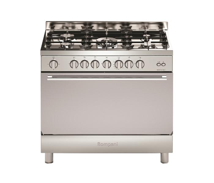 Bompani Cooking Range 5 Burners 90*60 BO693NE/L - Zoom Image