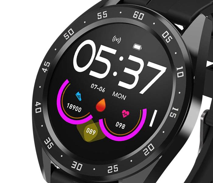 X10 Smartwatch with Fitness Tracker - Black - Zoom Image 4