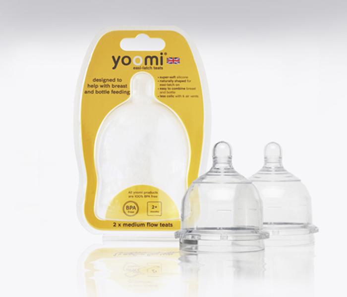 Yoomi 2 Medium Flow Teat UK Y2MFT - Zoom Image 1