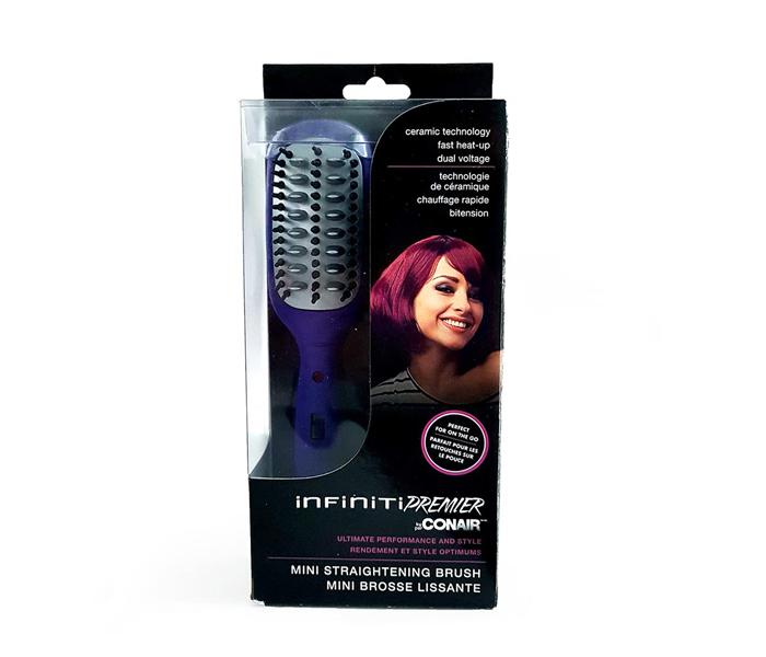 Infiniti Premier By Conair Mini Straightening Brush - Violet - Zoom Image 2