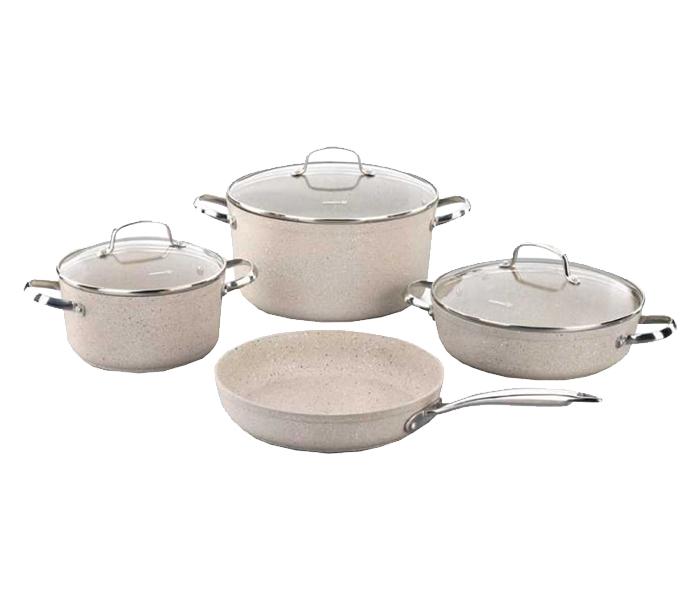 Korkmaz Mia Granite 7 Piece Cookware Set - A1146 – Kitchen Mart