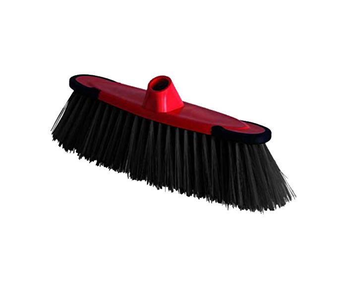 Home Pro 1905 125cm Broom with Pole - Black & Red - Zoom Image 2