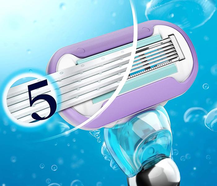 Gillette Venus Women Swirl Flexiball Razor with 2 Cartridges  - Zoom Image 3